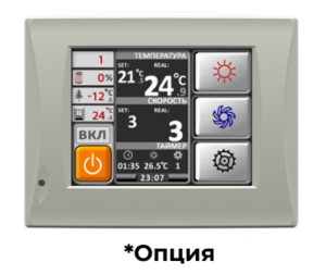 Промышленный крышный рекуператор воздуха ALASCA RoofVenta ERV6000R