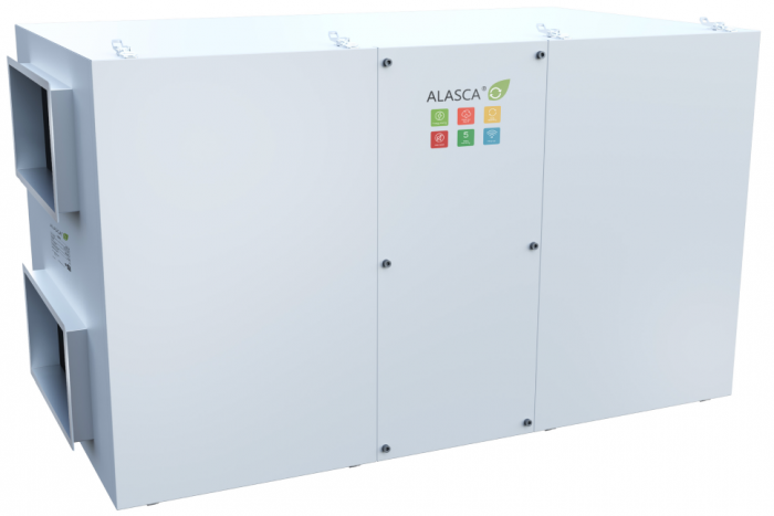 Приточно-вытяжная установка с рекуперацией тепла Alasca RR5000H EC