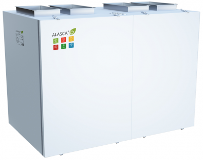 Приточно-вытяжная установка с рекуперацией тепла Alasca RR2000V EC