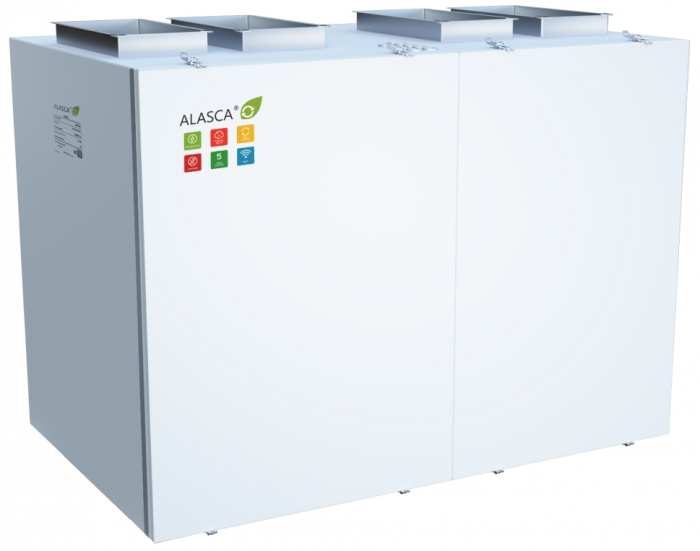 Приточно-вытяжная установка с рекуперацией тепла Alasca RR3000V EC