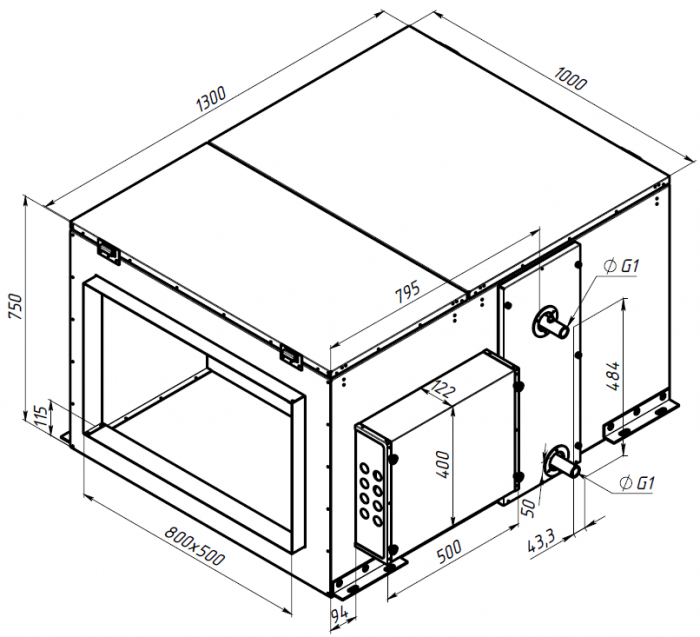 Приточная установка Alasca P7000