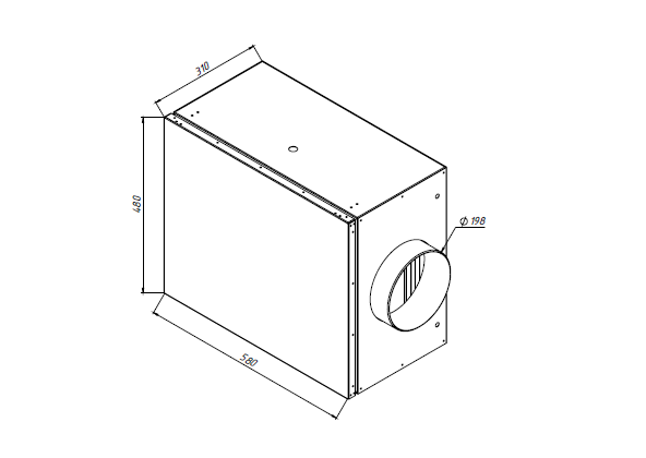 Вытяжная установка Alasca KL700EC